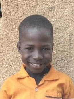 Prosper, a child in Ghana