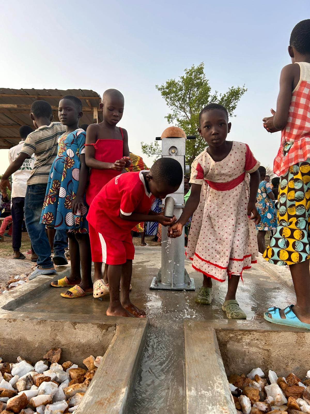Food & Water — Daily meals & clean water