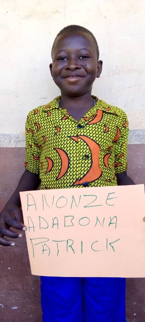 Adabona Patrick Anonze from Ghana