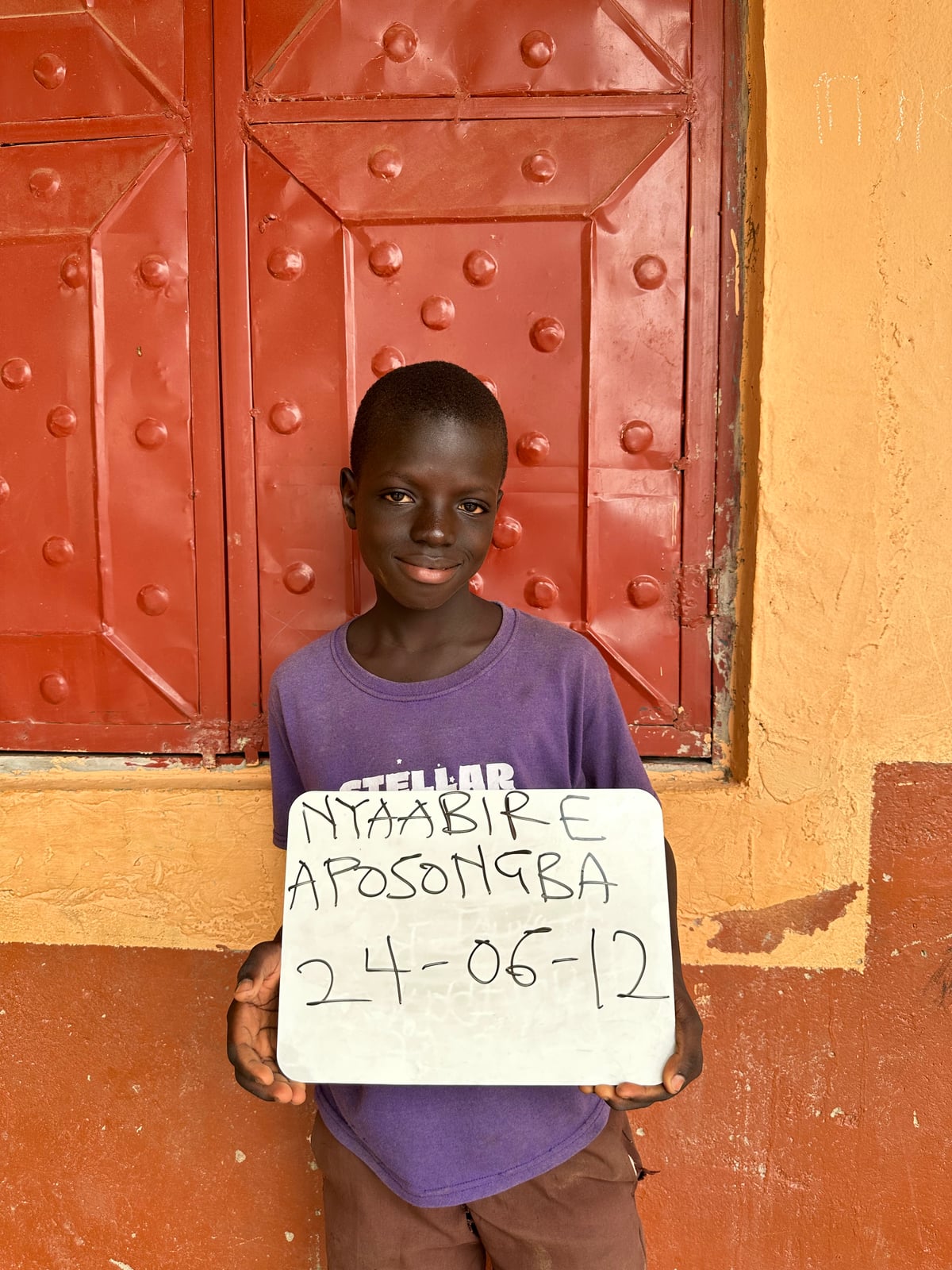 Aposongba Nyaabire from Ghana