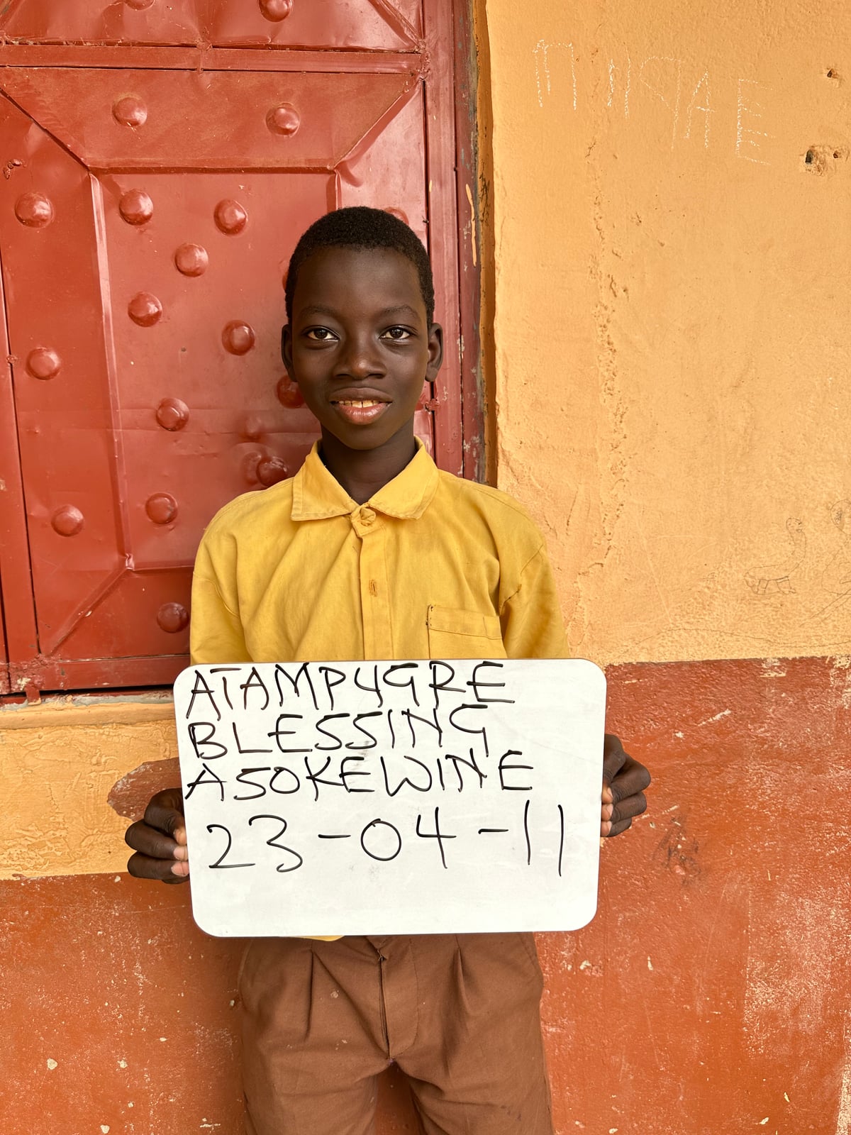 Blessing Atampygre from Ghana