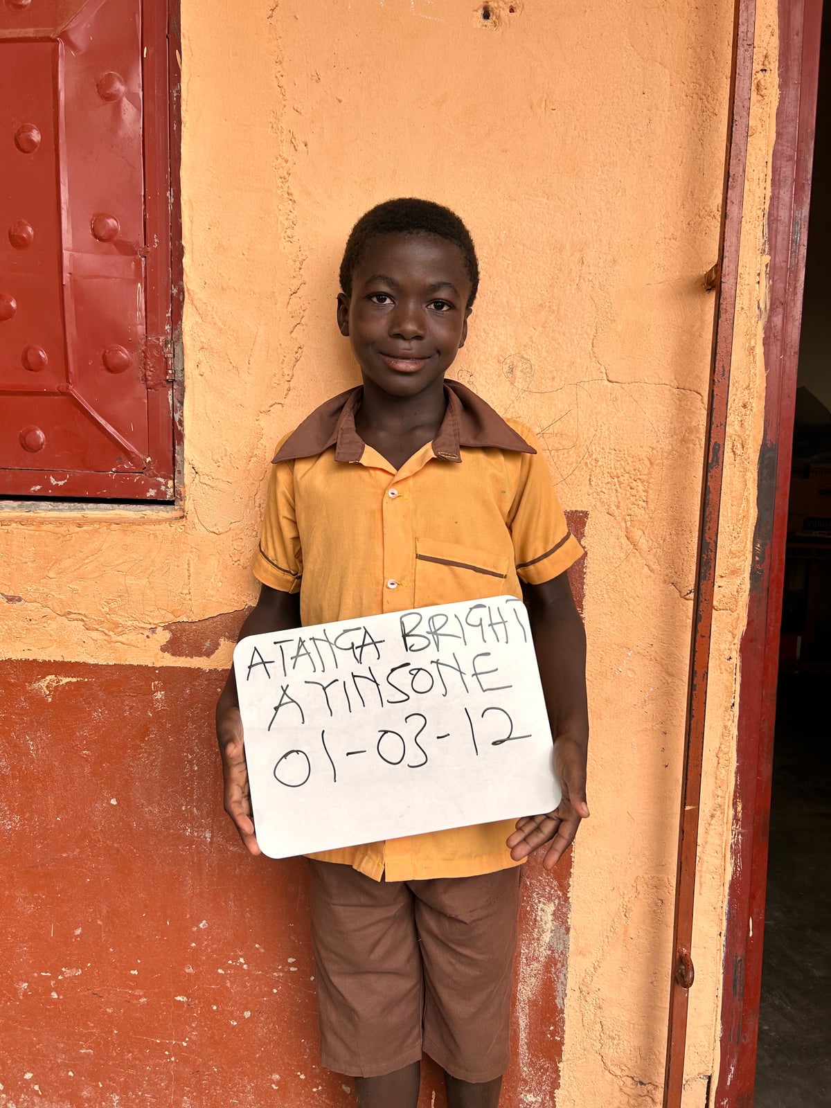 Bright Ayinsone Atanga from Ghana