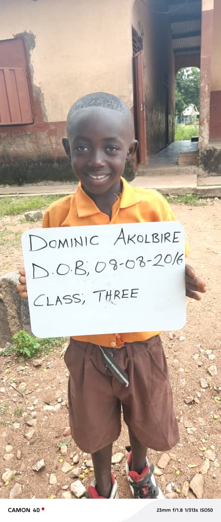 Dominic Akolbire from Ghana