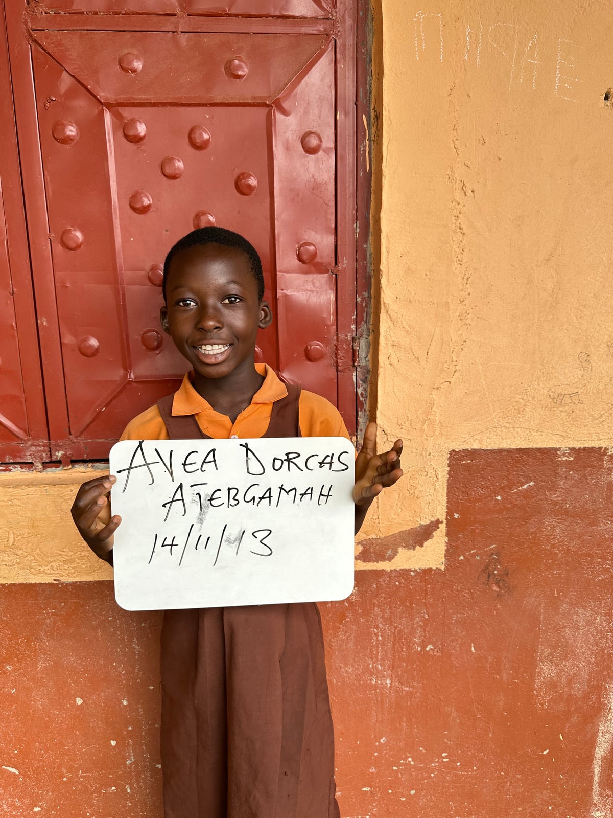 Dorcas Atebgamah Avea from Ghana