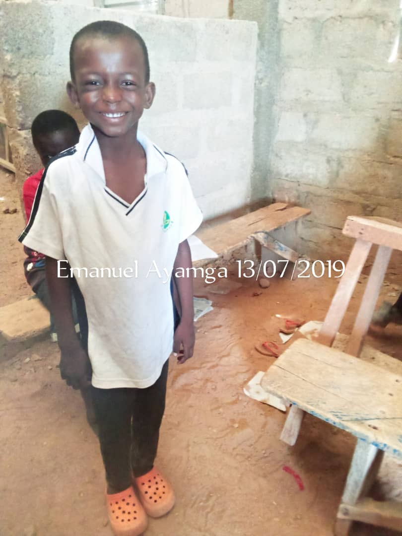 Emanuel Ayamga from Ghana