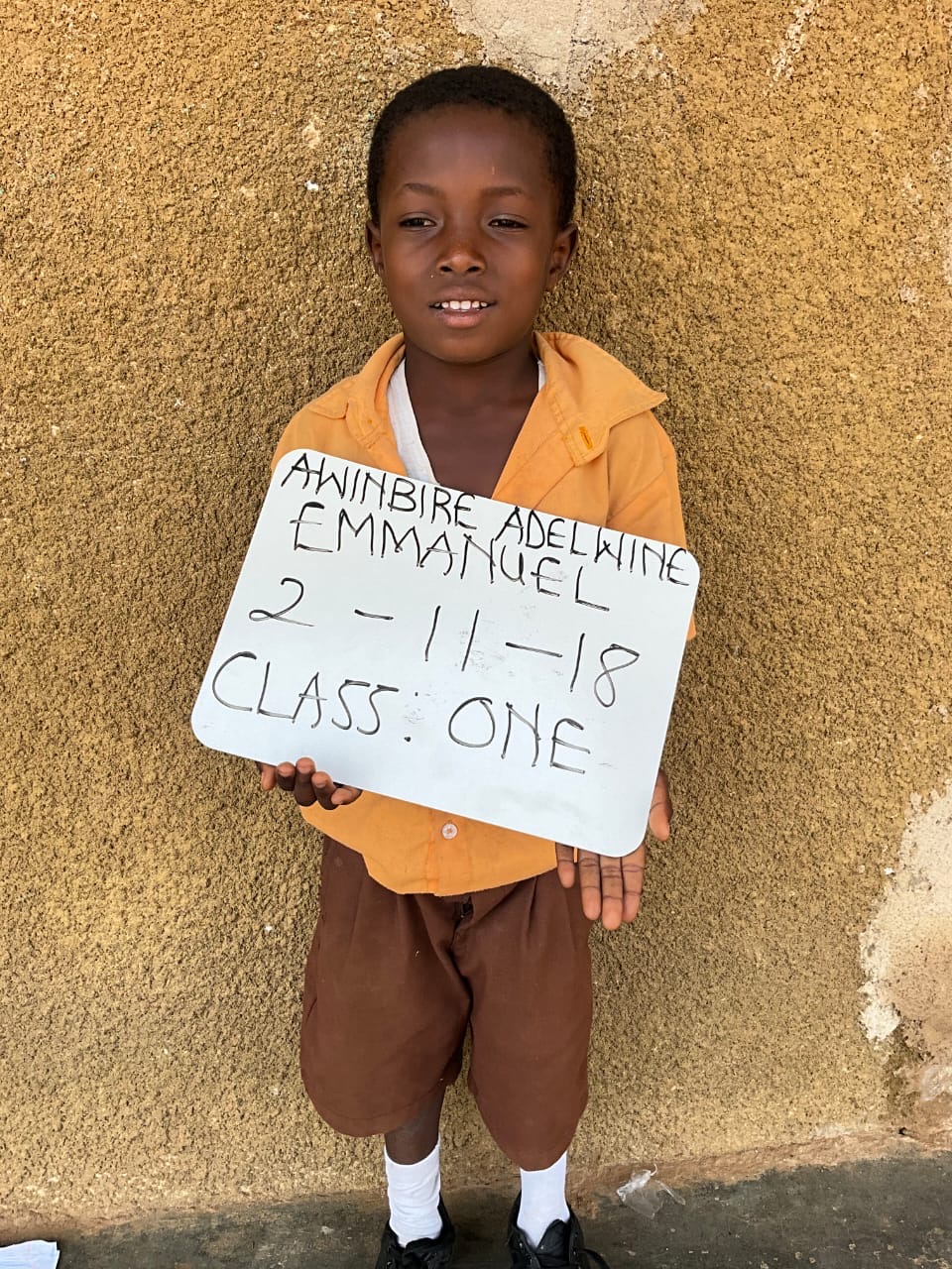 Emmanuel Awinbire from Ghana