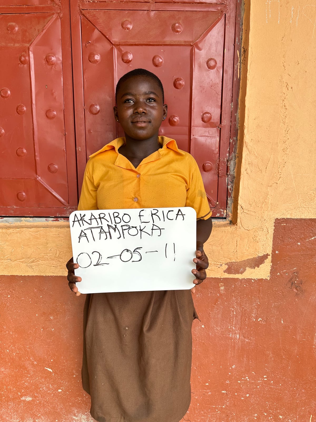 Erica Atampoka Akaribo from Ghana