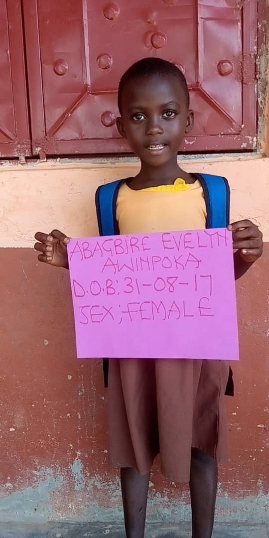 Evelyn Awinpoka Abagbire from Ghana