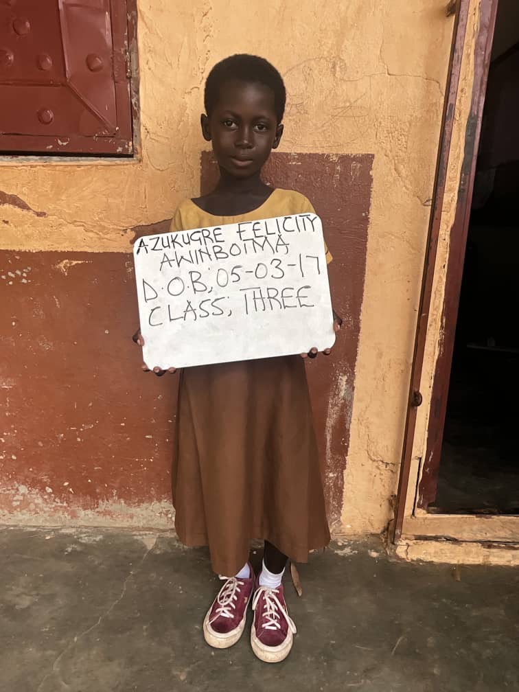Felicity Azukugre from Ghana