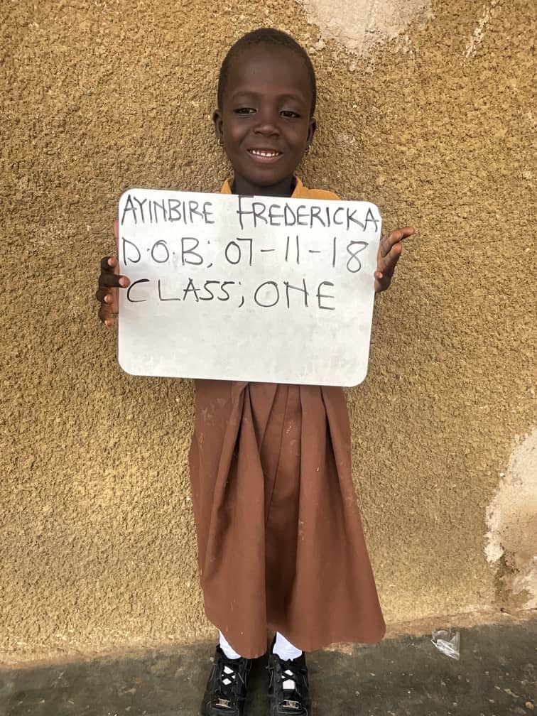 Fredericka Ayinbire from Ghana