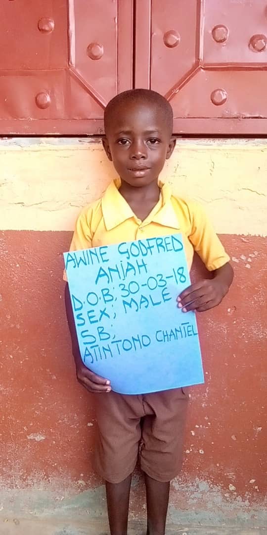 Godfred Aniah Awine from Ghana