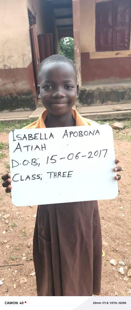 Isabella Apobona Atiah from Ghana