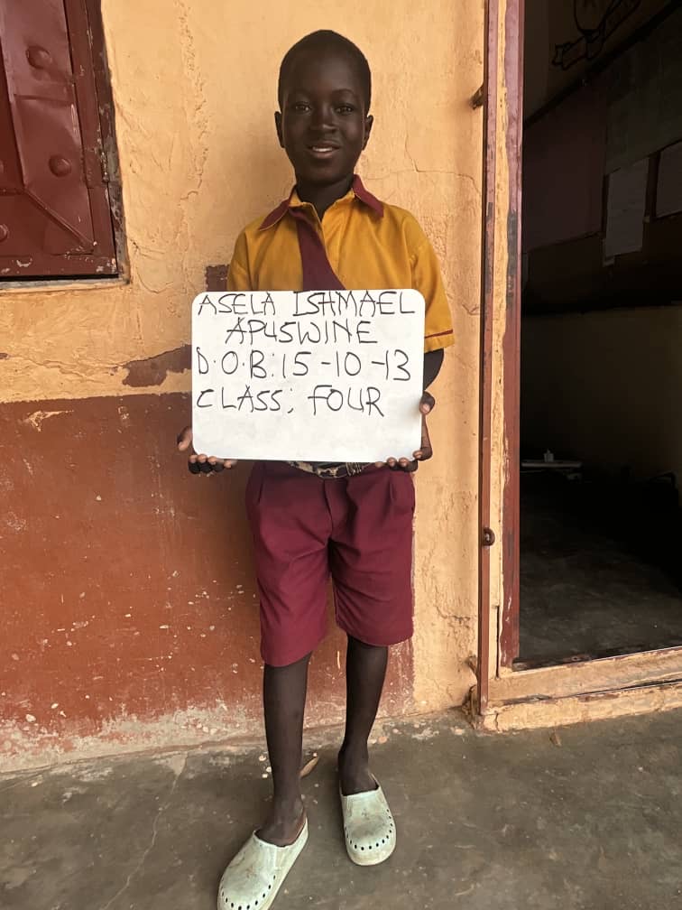 Ishmael Asela from Ghana