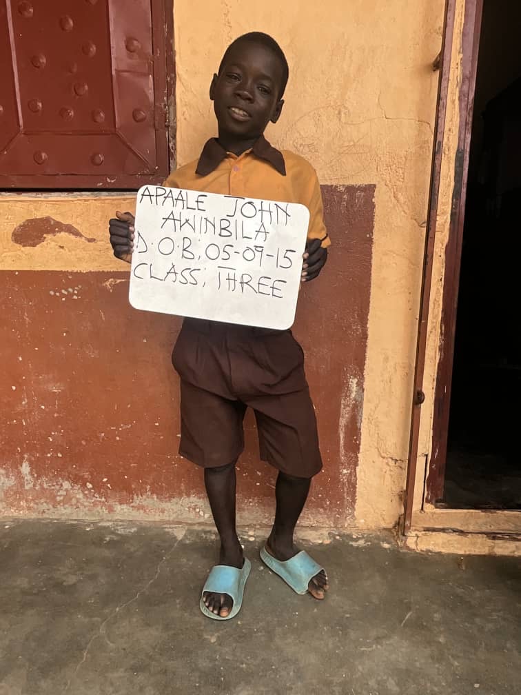 John Awinbila Apaale from Ghana