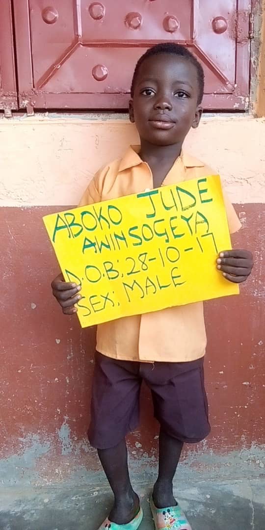 Jude Awinsogeya Aboko from Ghana