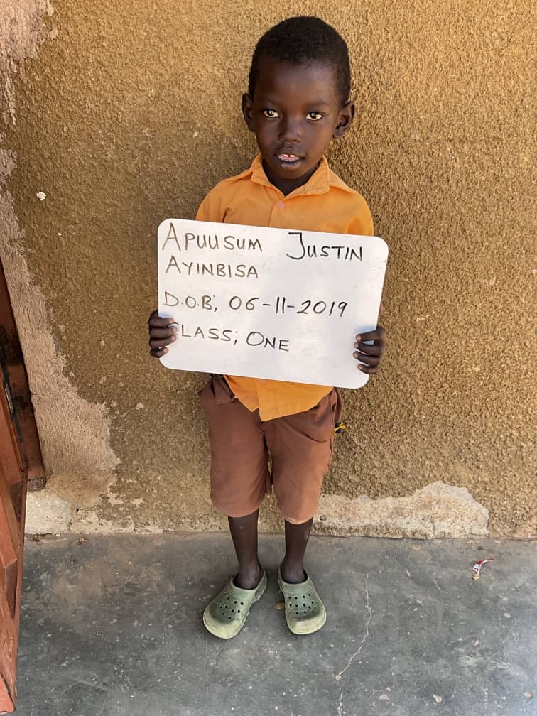 Justin Ayinbisa Apuusum from Ghana