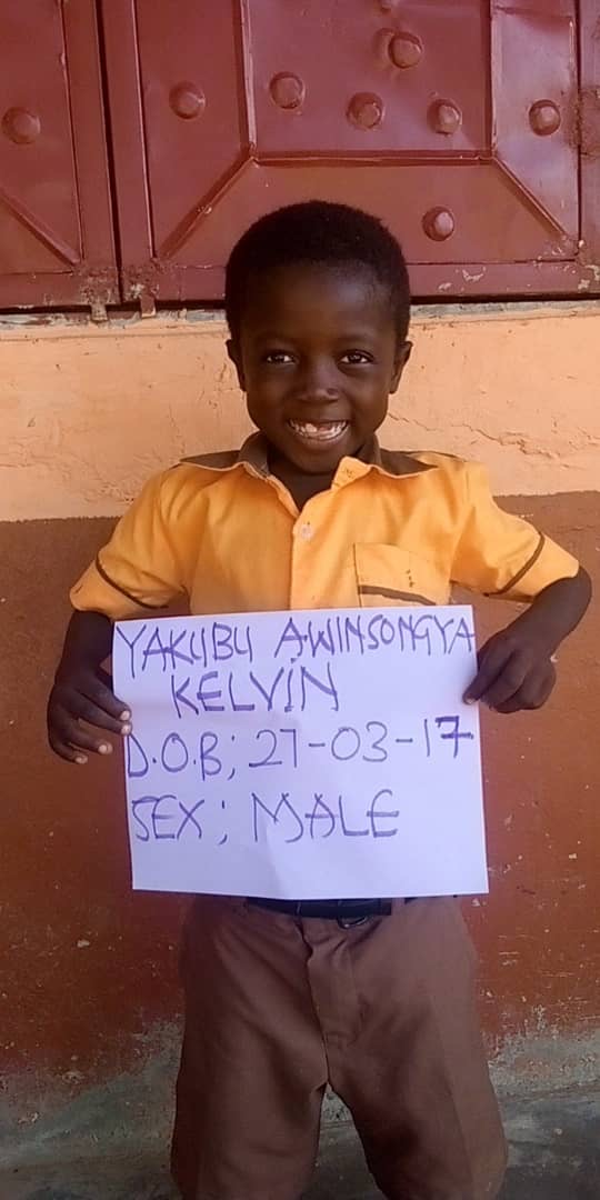 Kelvin Awinsongya Yakubu from Ghana
