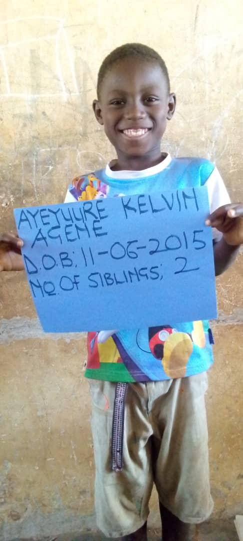 Kelvin Ayeyuure from Ghana