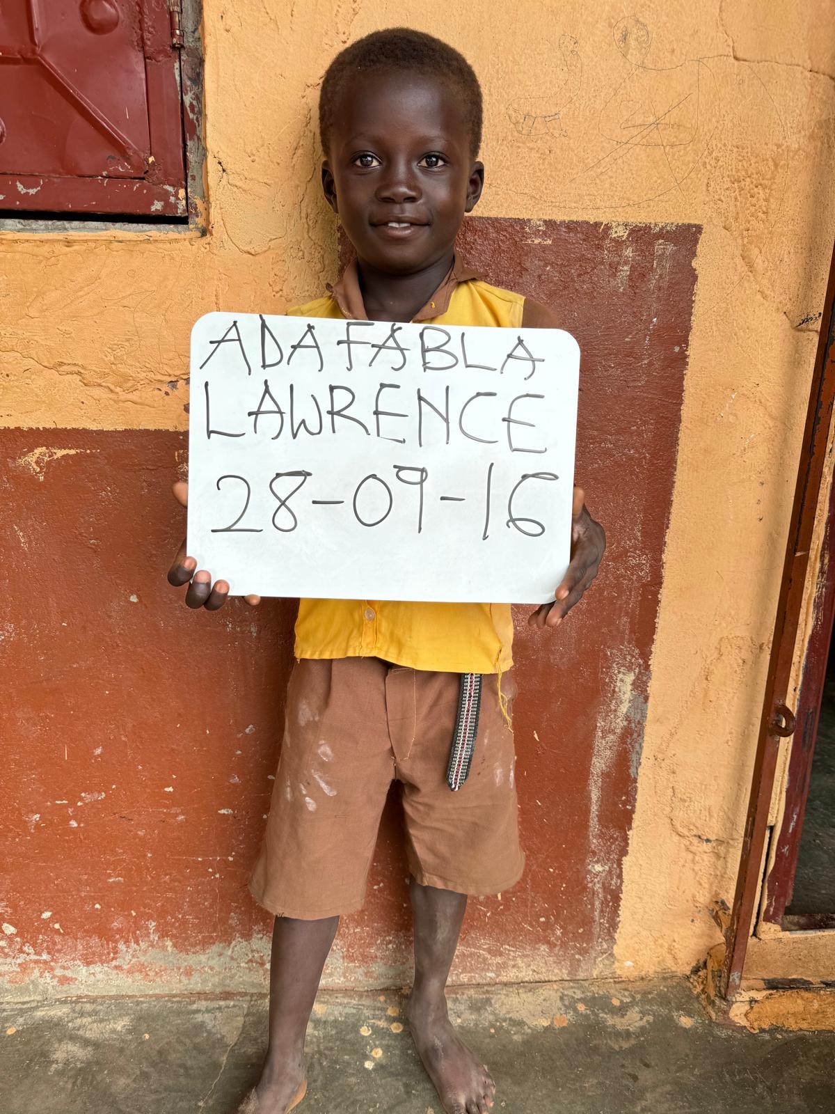Photo of Lawrence Adafabla