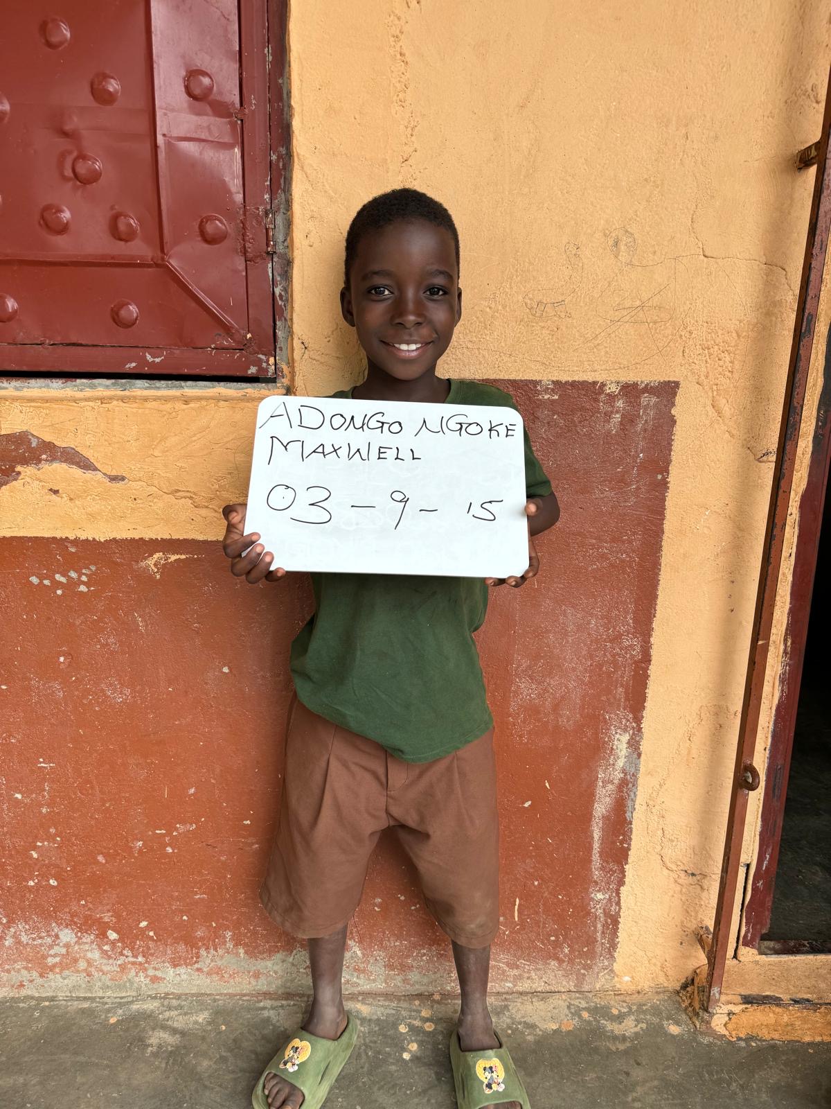 Maxwell Ngoke Adongo from Ghana