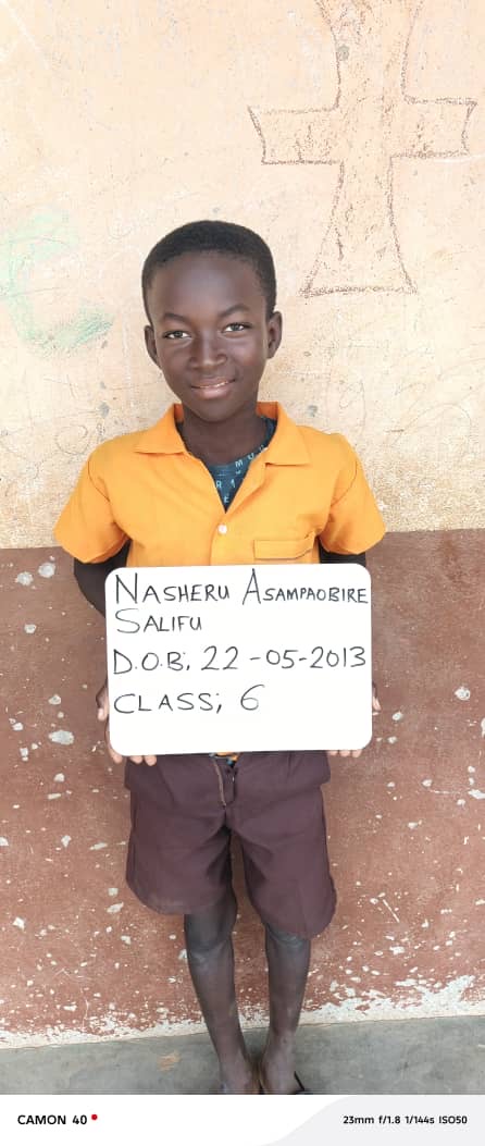 Nasheru Asampaobire Salifu from Ghana