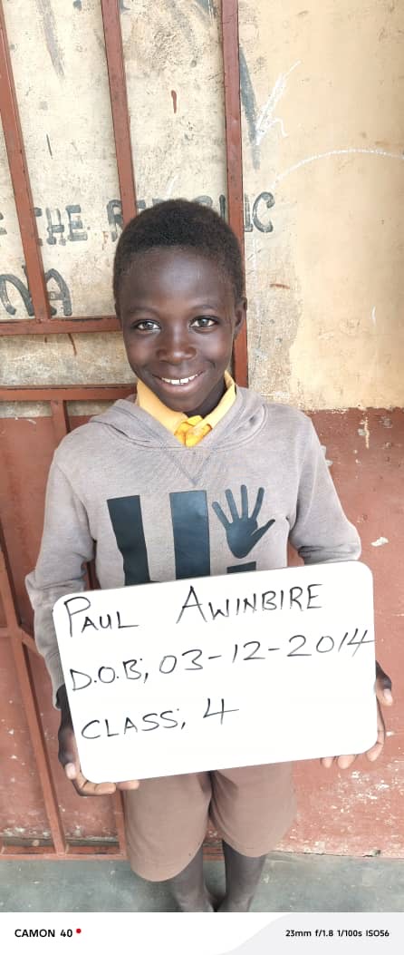 Paul Awinbire from Ghana