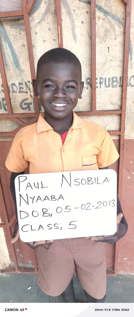 Paul Nsobila Nyaaba from Ghana
