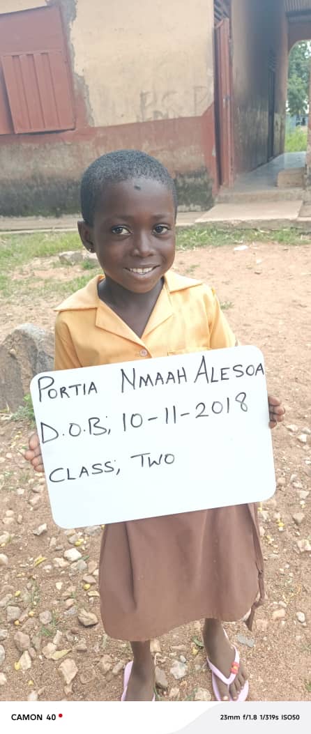 Portia Nmaah Alesoa from Ghana