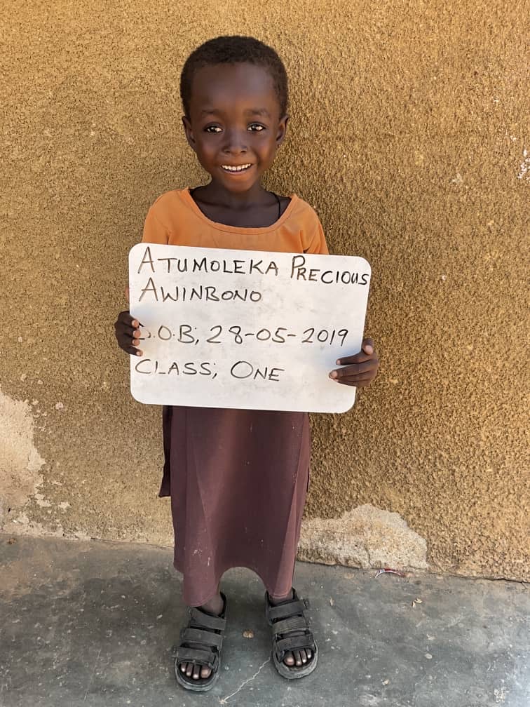 Precious Awinbono Atumoleka from Ghana