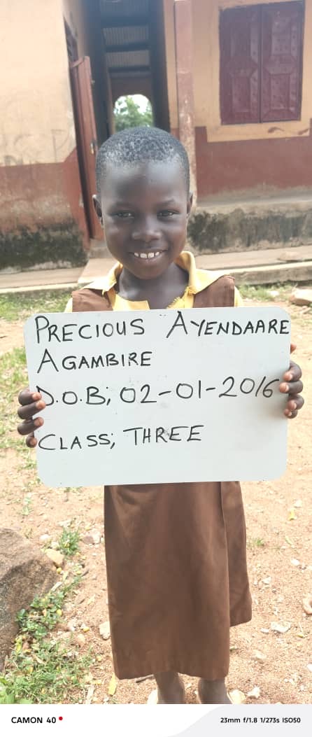 Precious Ayendaare Agambire from Ghana