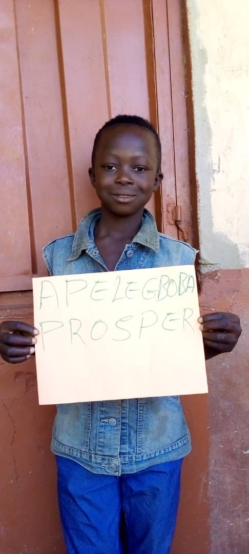 Prosper Apelegboba from Ghana