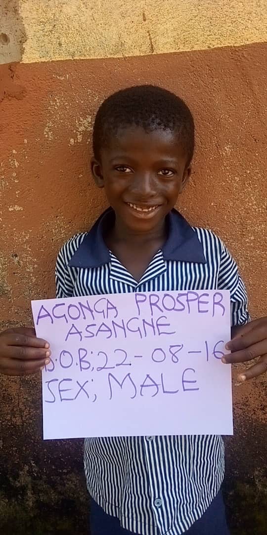 Prosper Asangne Agonga from Ghana