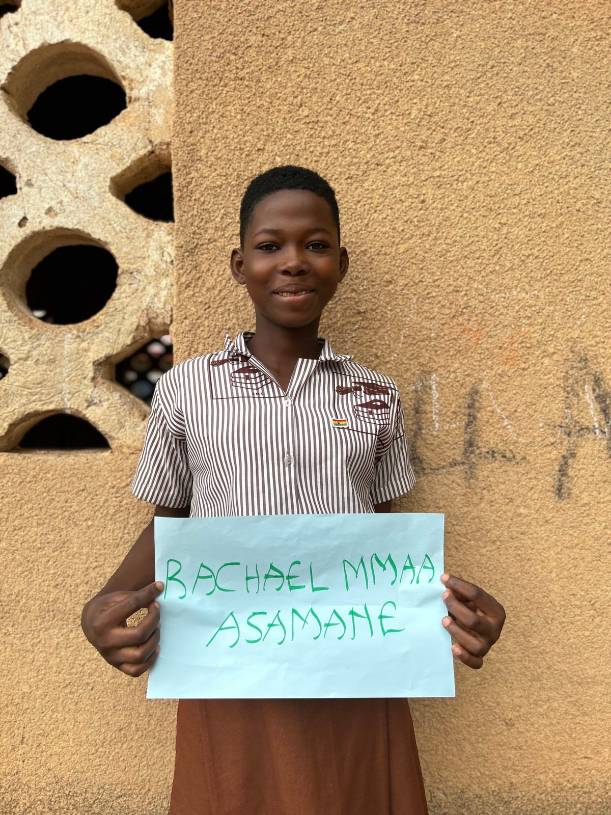 Rachael Mmaa Asamane from Ghana